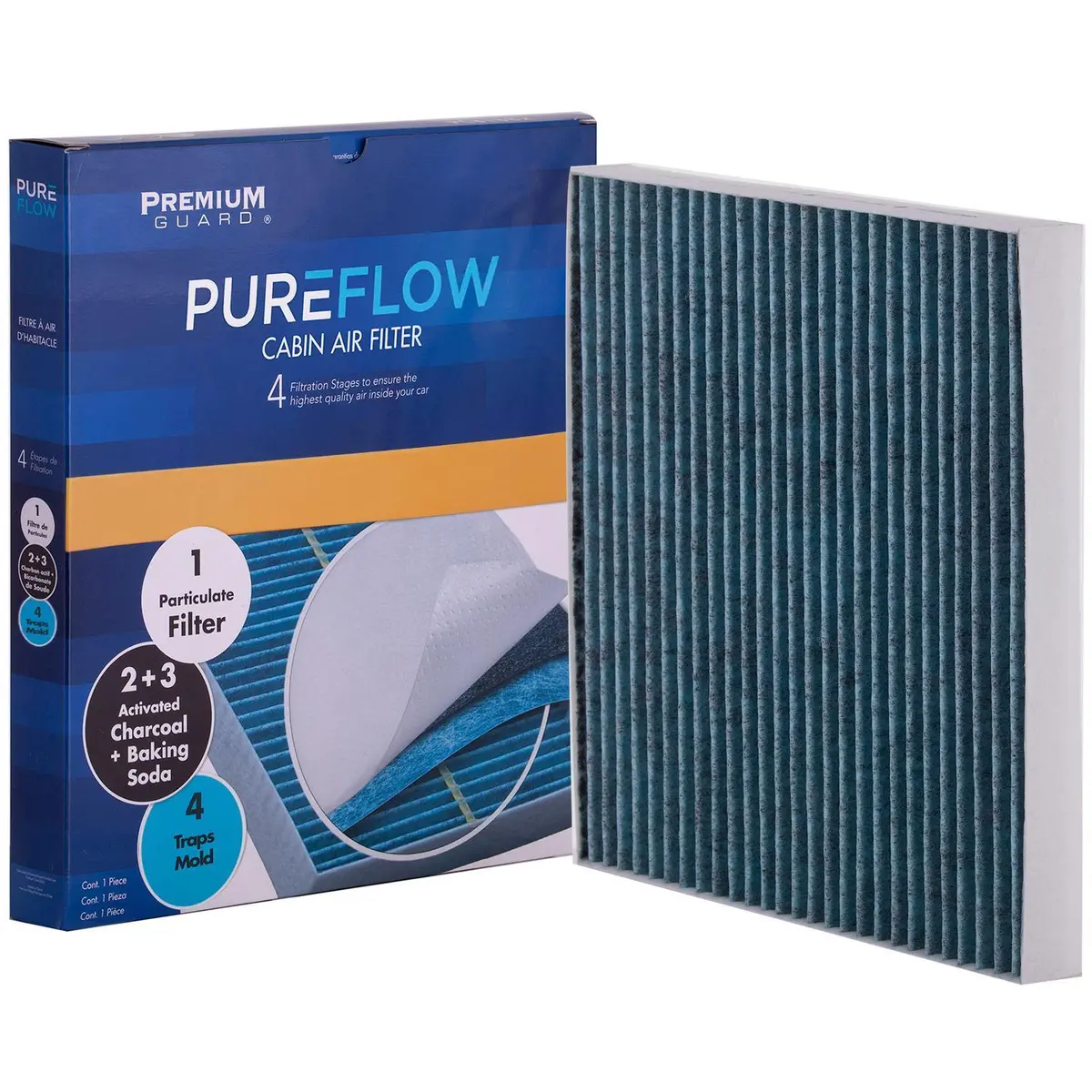 Pureflow 2027 Genesis G70 Cabin Air Filter With Antibacterial Technology, Pc99206x 2