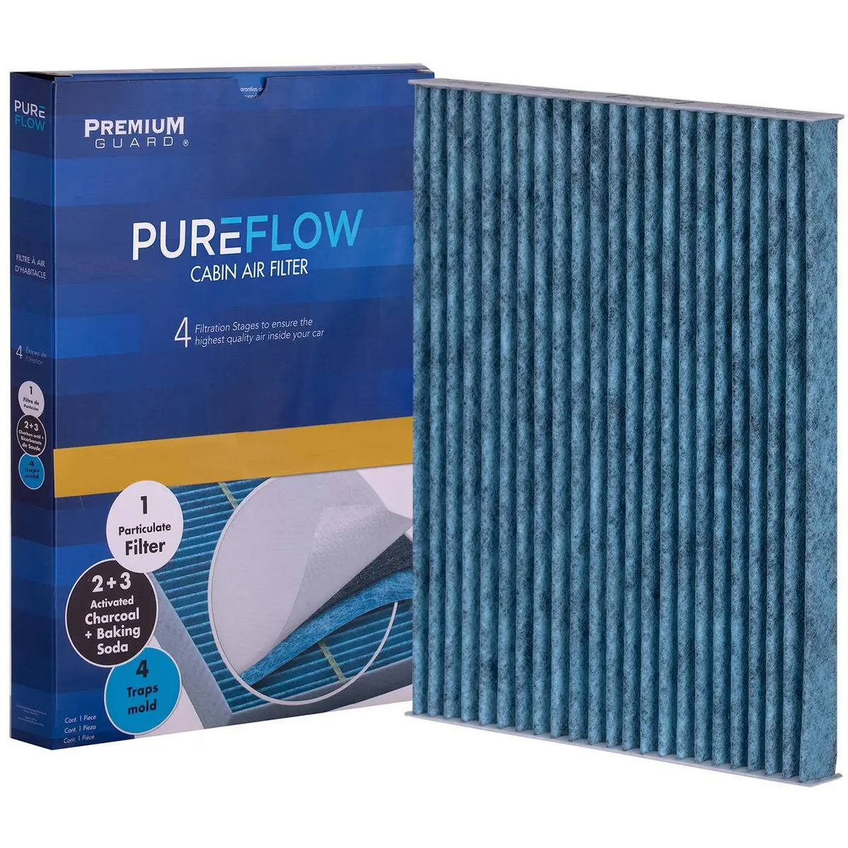 Pureflow 2006 Hyundai Tucson Cabin Air Filter With Antibacterial Technology, Pc4761x 2