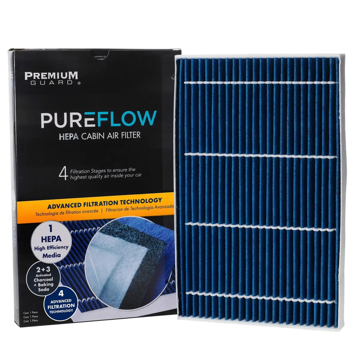 Pureflow 2007 Chevrolet Corvette Cabin Air Filter With Hepa And Antibacterial Technology, Pc5623hx 1
