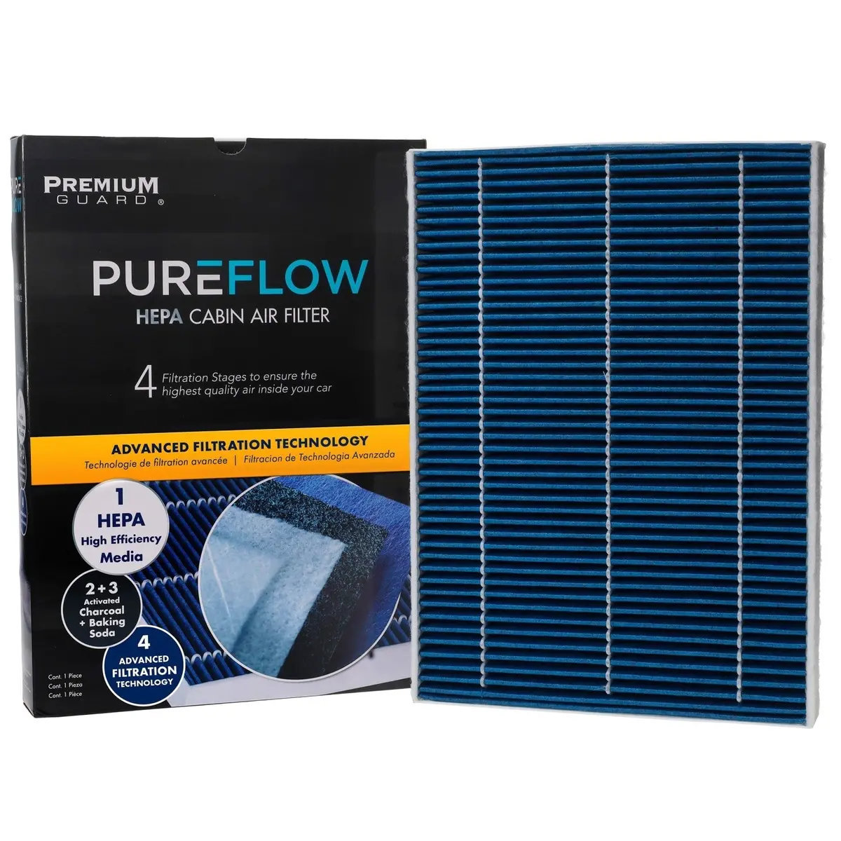 Pureflow 2027 Volvo V90 Cross Country Cabin Air Filter With Hepa And Antibacterial Technology, Pc99264hx 1