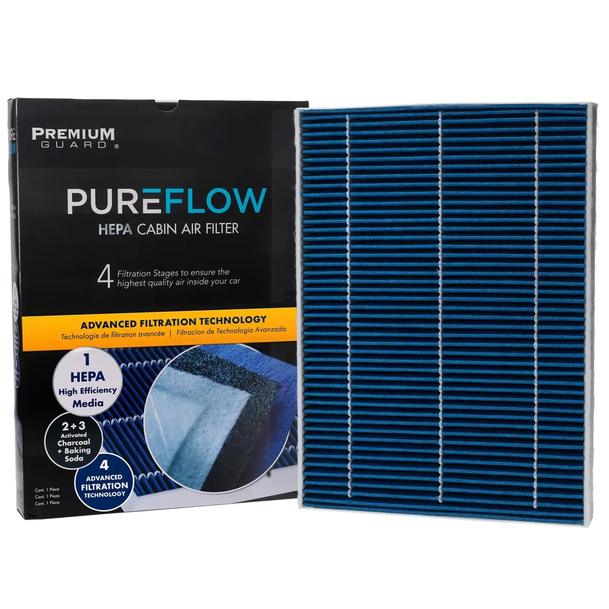 Pureflow 2019 Volvo V90 Cabin Air Filter With Hepa And Antibacterial Technology, Pc99264hx 1