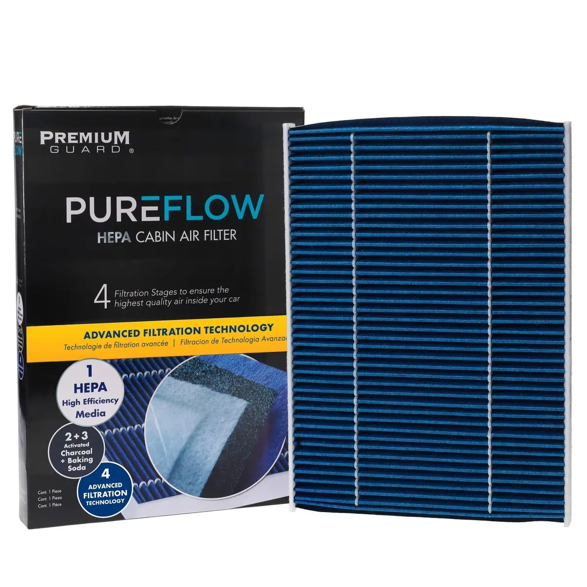 Pureflow 2026 Alfa Romeo Stelvio Cabin Air Filter With Hepa And Antibacterial Technology, Pc99492hx 1