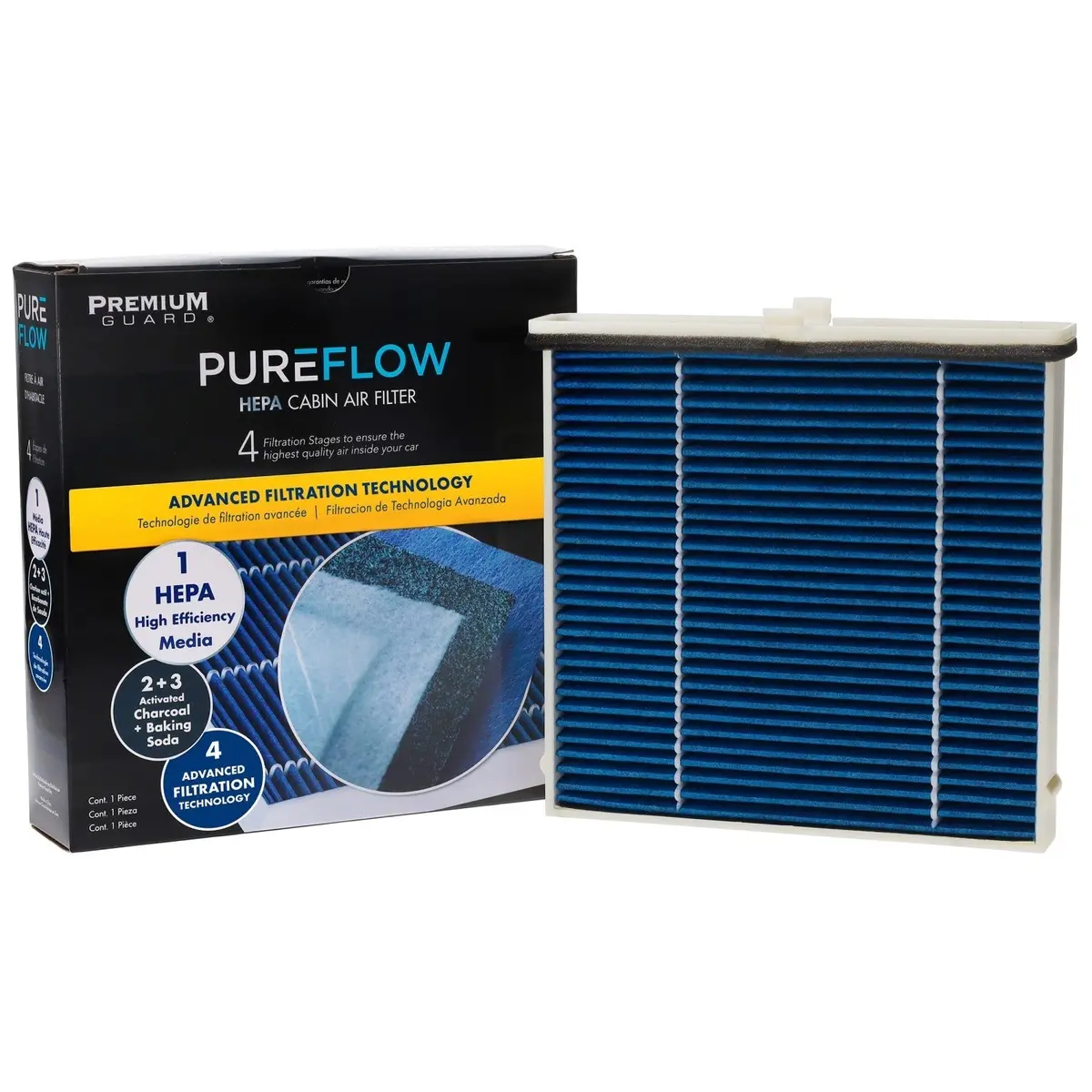 Pureflow 2027 Mazda Cx-50 Cabin Air Filter With Hepa And Antibacterial Technology, Pc99818hx 1