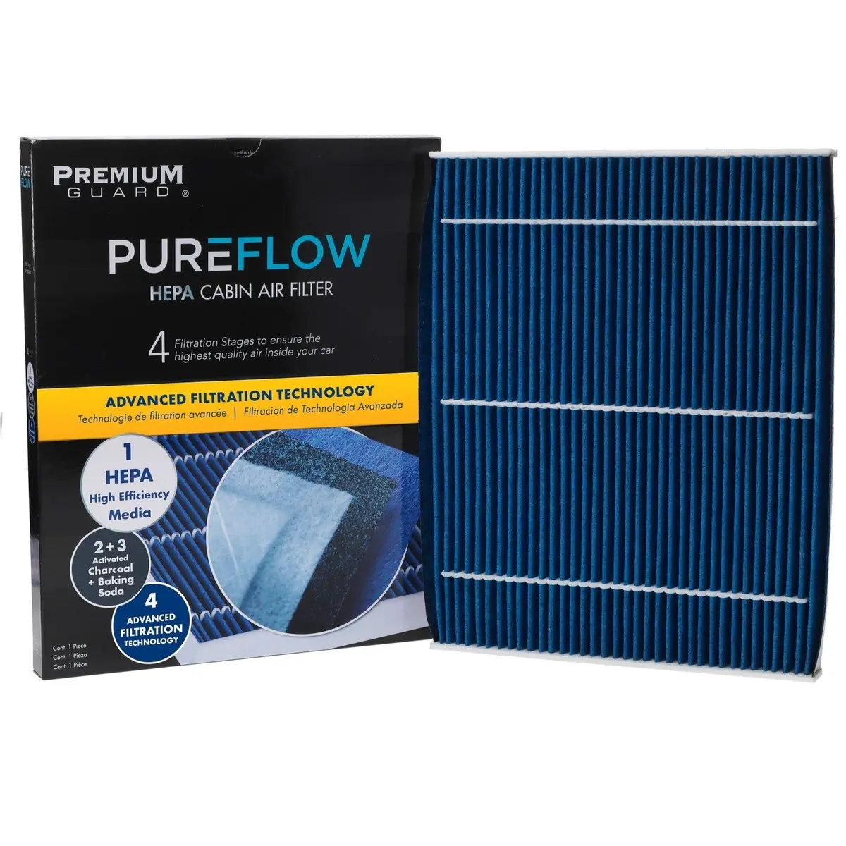 Pureflow 2027 Jeep Grand Cherokee L Cabin Air Filter With Hepa And Antibacterial Technology, Pc99822hx 1