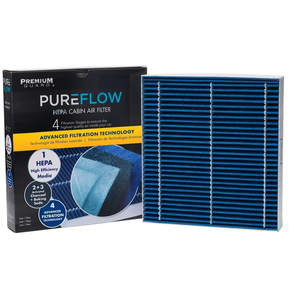 Pureflow 2026 Nissan Pathfinder Cabin Air Filter With Hepa And Antibacterial Technology, Pc99889hx 1