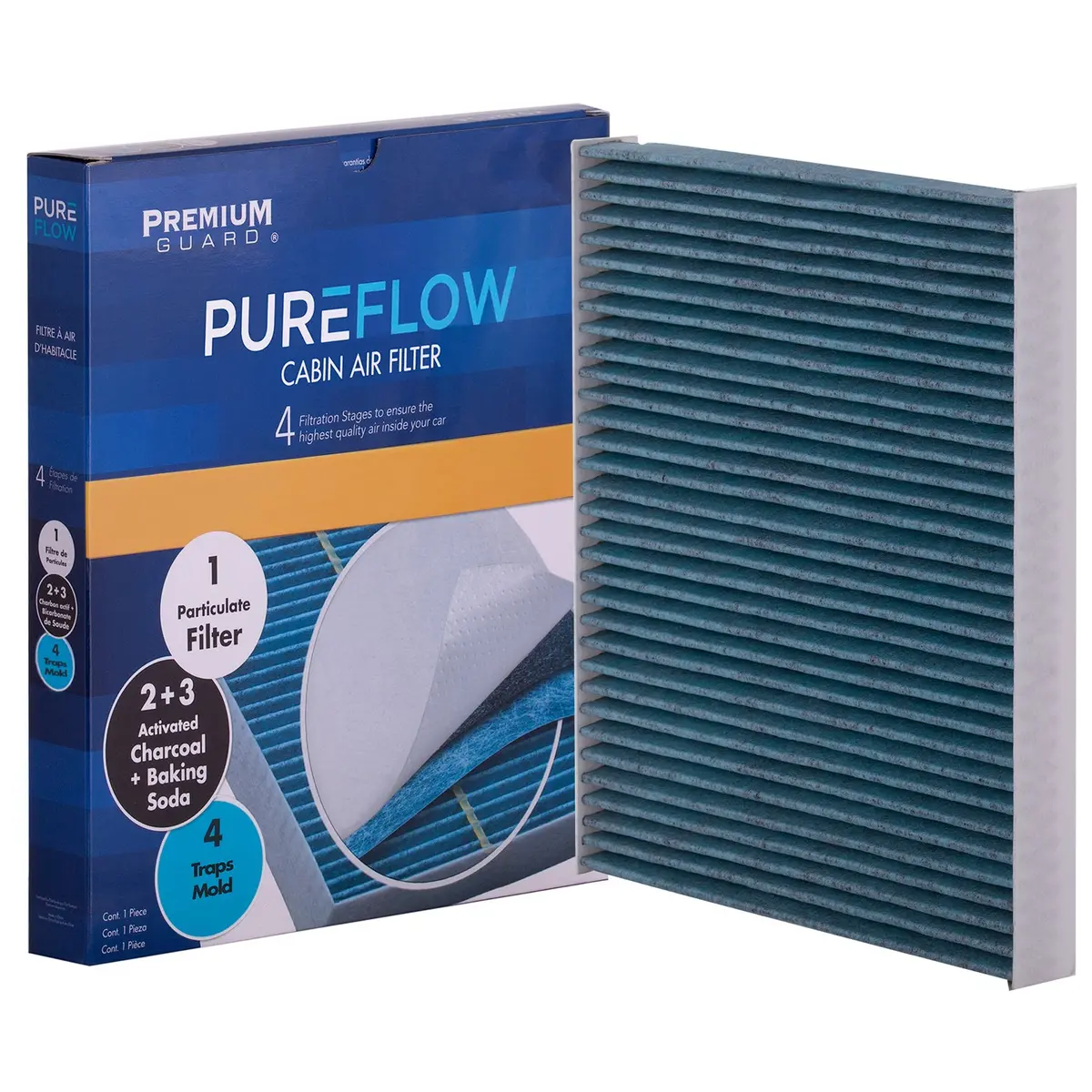 Pc4080x Cabin Air Filter | Fits 2010-10 Hyundai Santa Fe, 2011-15 Kia Sorento 1