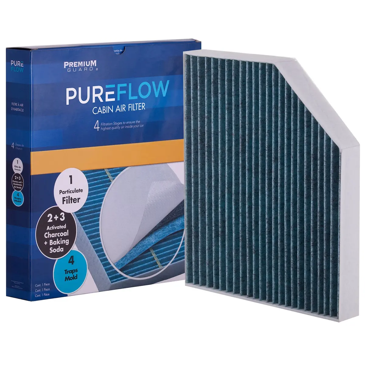 Pc6071x Cabin Air Filter | Fits 2010-17 Audi Q5, 2009-16 A4, 2010-17 A5 Quattro, 2010-19 S5, S4, 2009-16 A4 Quattro, 2010-15 A5, 2013-16 Allroad, 2014-17 Sq5, 2015-20 Porsch 2