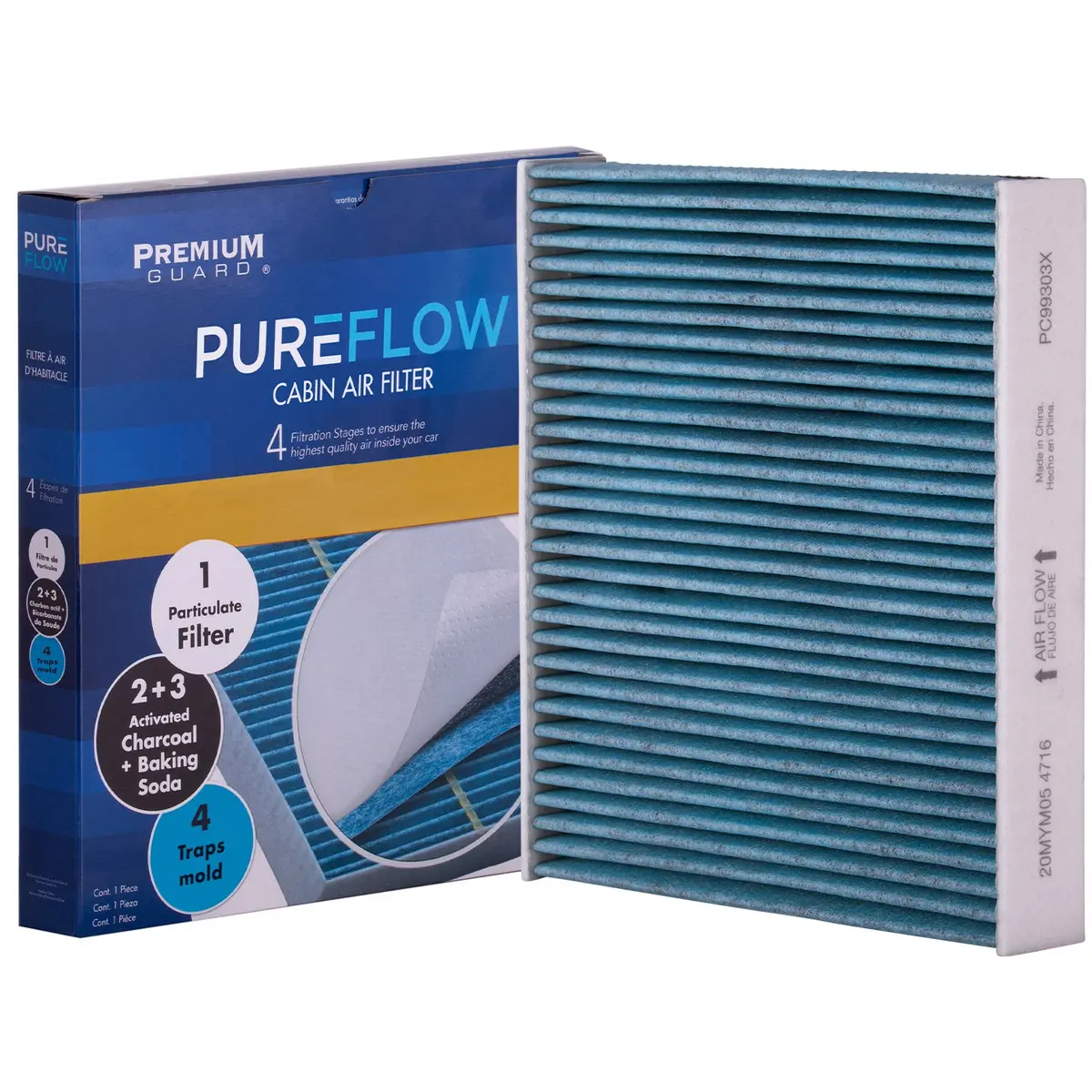 Pc99303x Cabin Air Filter | Fits 2009-14 Maserati Granturismo, 2007-12 Quattroporte 2