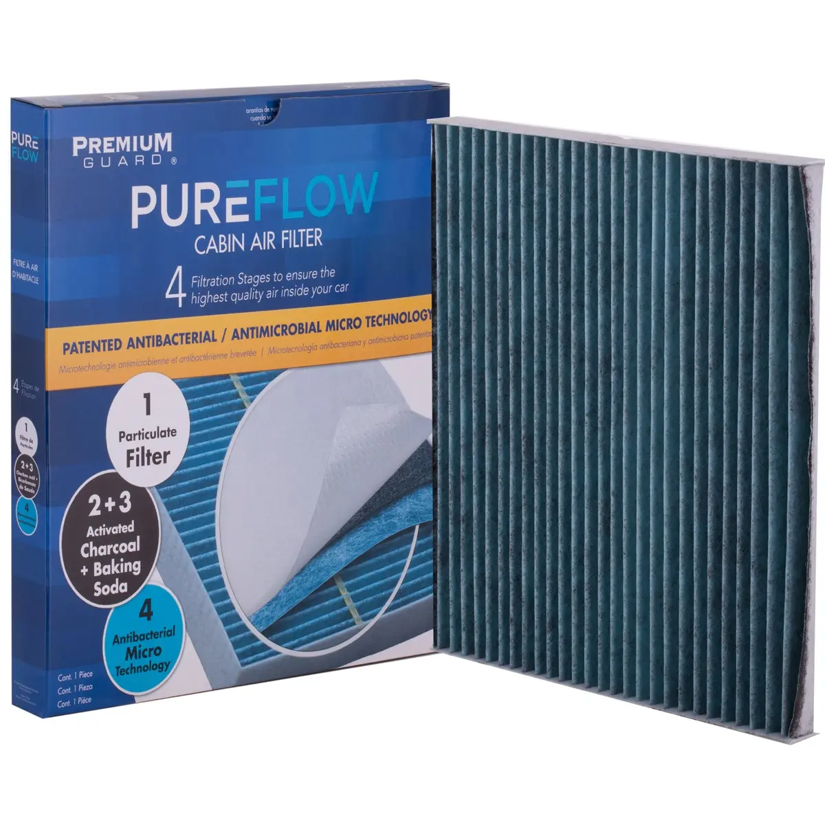 Pureflow 2022 Kia Sedona Cabin Air Filter With Antibacterial Technology, Pc4013x 1