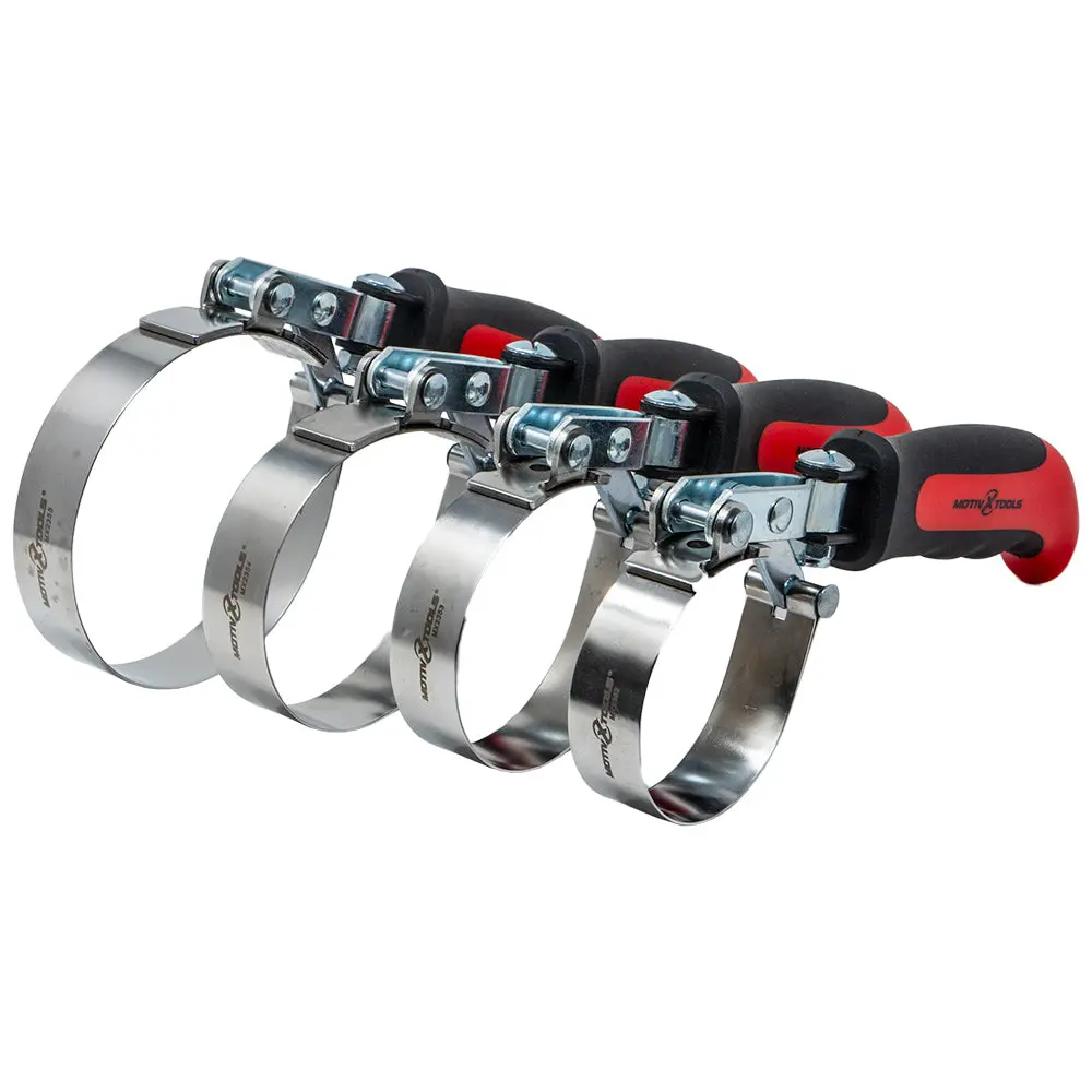 Band Style Oil Filter Wrench - Set Of 4 1
