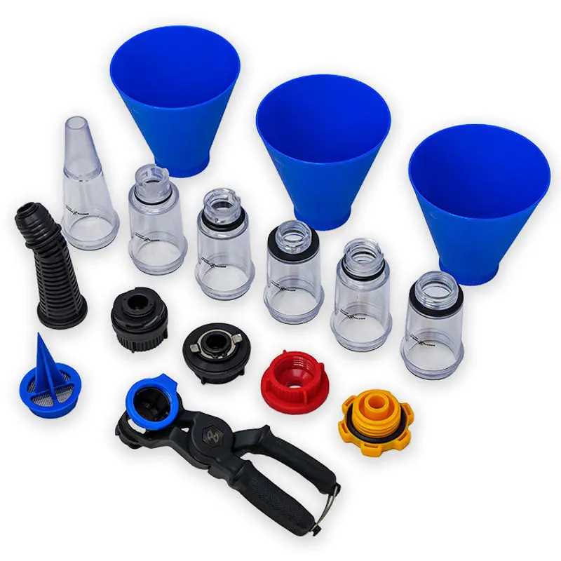 16Pc Advanced Engine Oil Funnel Master Kit 1