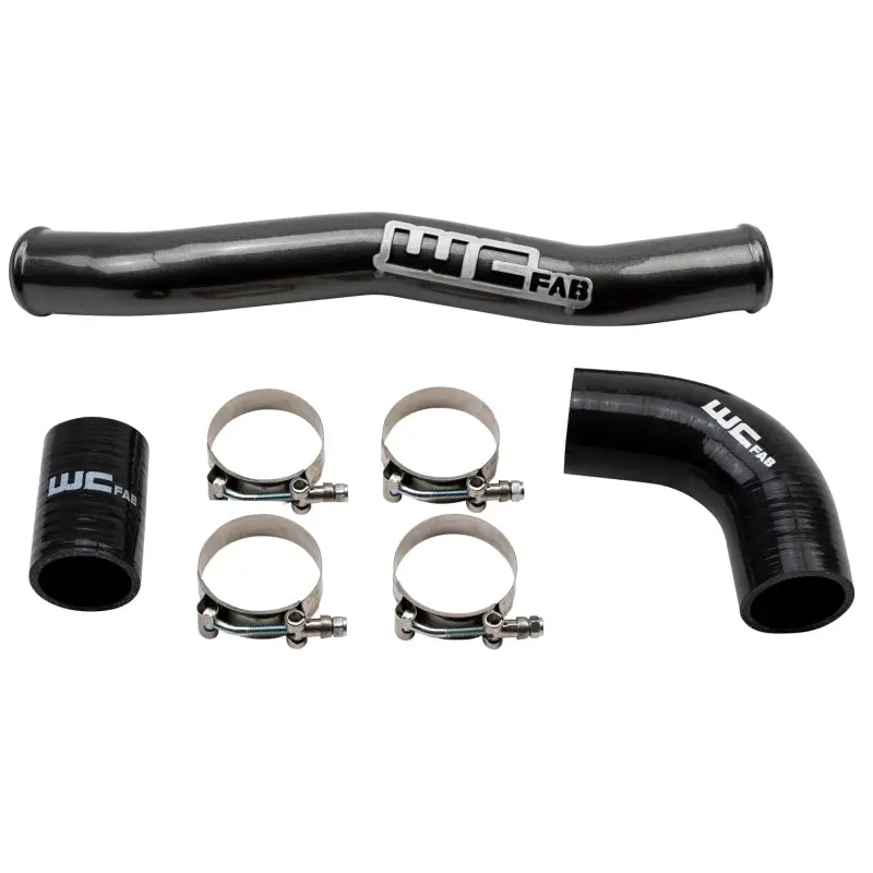 Wehrli Upper Coolant Pipe For 2020–2024 Chevrolet 6.6L L5P Duramax — Illusion Blueberry Finish 1