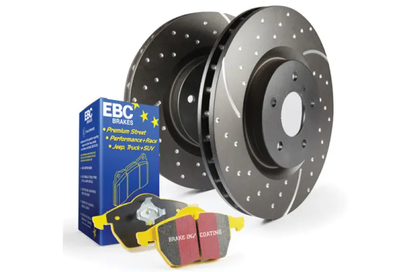 Ebc Yellowstuff Brake Pad And Gd Rotor Performance Kit 1
