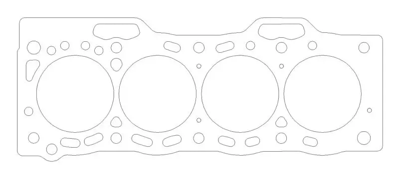 Cometic Copper Head Gasket — .050 Inch Thickness, 74Mm Bore For Toyota Tercel 3Ee Engine 1