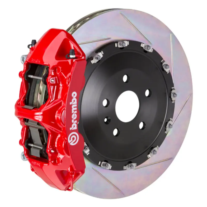 Brembo Gt Big Brake Kit – Front 6-Piston Calipers With 405X34Mm Two-Piece Slotted Rotors For 2007–2015 Audi Q7 (4L) 1
