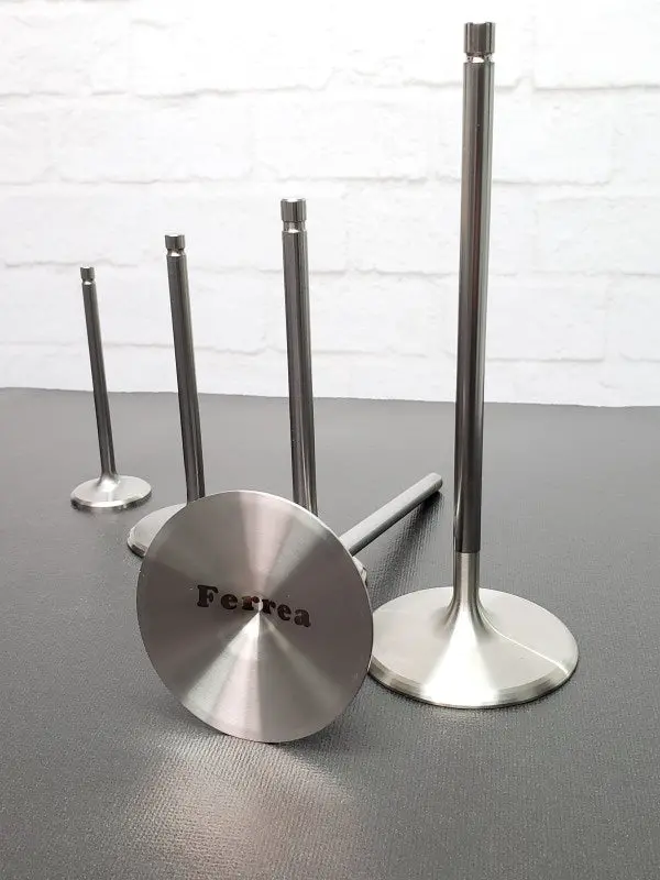 Ferrea Titanium Competition Intake Valves For Big-Block Chevy/Chrysler/Ford – 2.5" Stem, Tulip Design, 25° Angle, Set Of 8 1