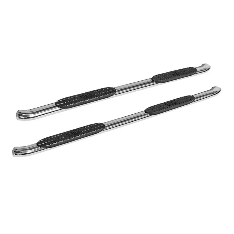 Westin Pro Traxx 4-Oval Stainless Steel Nerf Step Bars For 2019 Chevrolet Silverado/Sierra 1500 Crew Cab 1