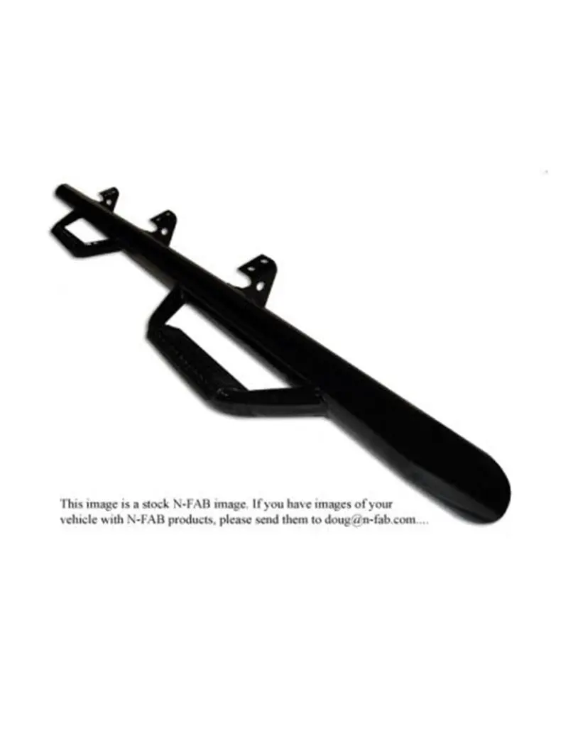 N-Fab Nerf Step 03-06 Chevy Avalanche W/Out Cladding Suv 5.3Ft Bed - Gloss Black - W2W - 3In 1