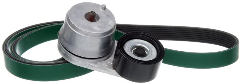 Gates Serpentine Belt Kit For 2004–2007 Freightliner Columbia With Caterpillar C15 Diesel Engine 1