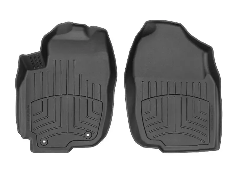 Weathertech Front Floorliner Hp For 2013–2018 Toyota Rav4 – Black All-Weather Protection 1