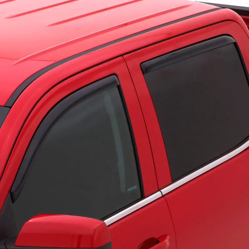 Avs In-Channel Ventvisor Deflectors For 2013–2018 Ford C-Max (Front & Rear, Smoke Tint, 4-Piece) 1