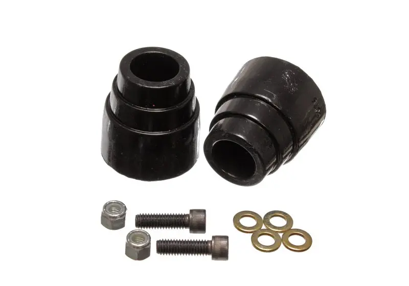 Energy Suspension Front Axle Bump Stop Kit – Black Polyurethane For 2000–2004 Ford Excursion 4Wd 1