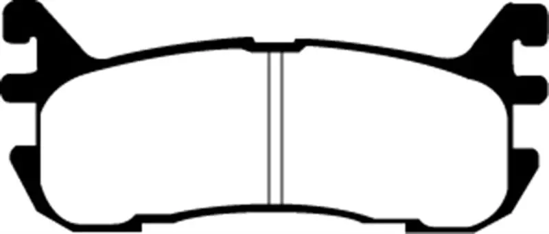 Ebc Ultimax2 Rear Brake Pads For 1997–2002 Ford Escort 2.0L 1
