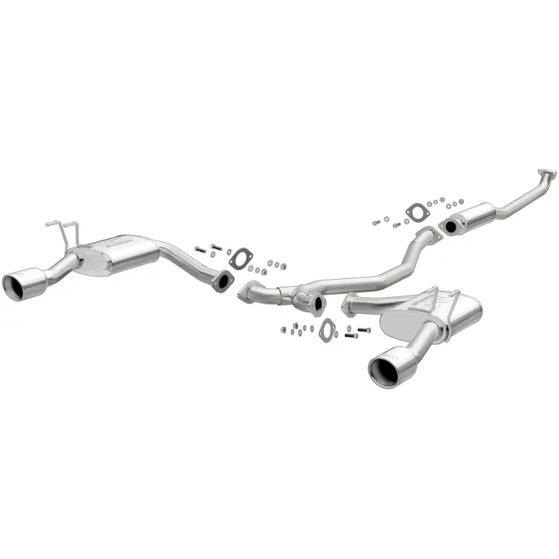 Magnaflow Cat-Back Exhaust For 2016 Honda Civic Sedan – 1.5L Turbo, 2.25" Dual Stainless Steel Outlets 1