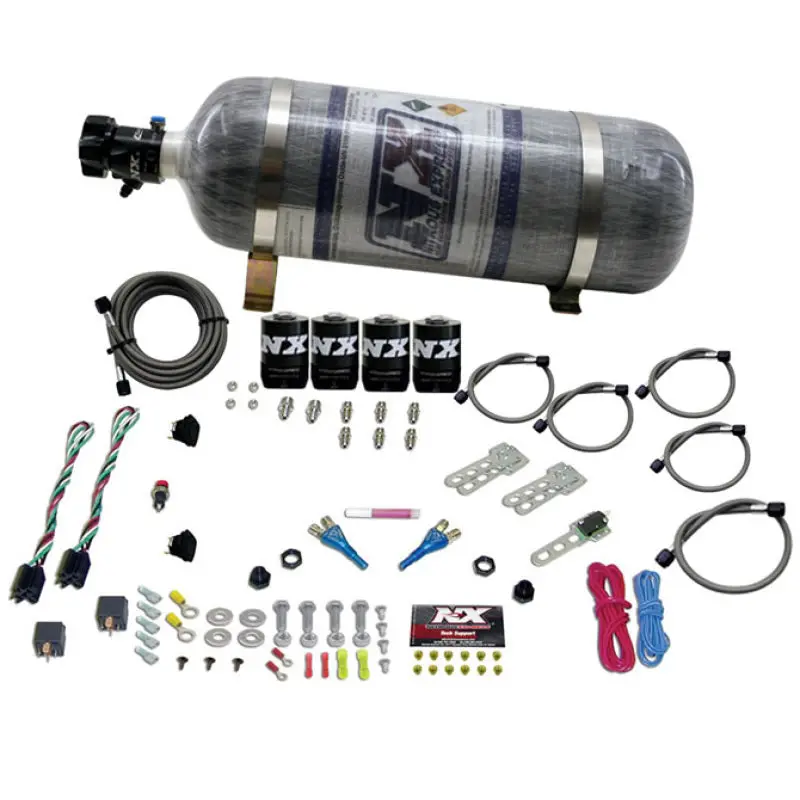 Nitrous Express Dual-Stage Gm Efi Nitrous Kit – 50–150 Hp Per Stage, Includes Composite Bottle 1