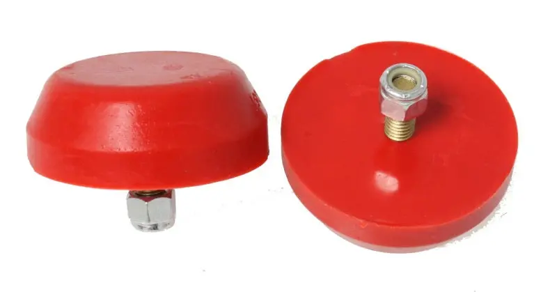 Energy Suspension 1-Inch Red Flat-Head Bump Stop 1