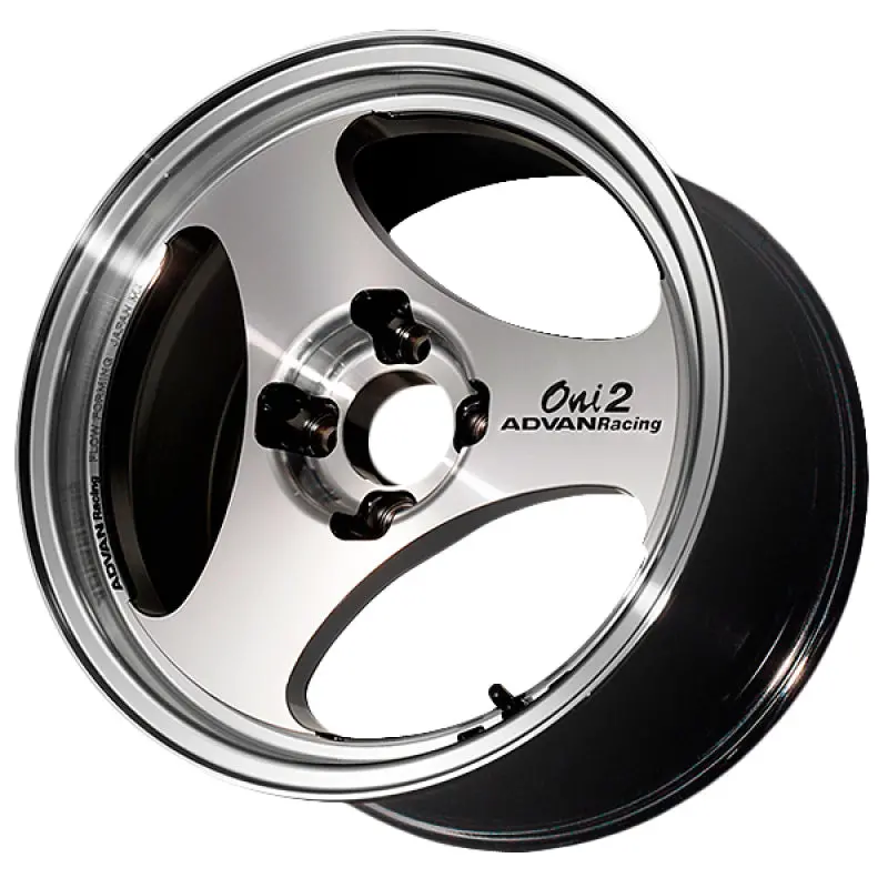 Advan Oni2 14X6.0 +38 4-100 Machining & Diamond Cut Wheel 1