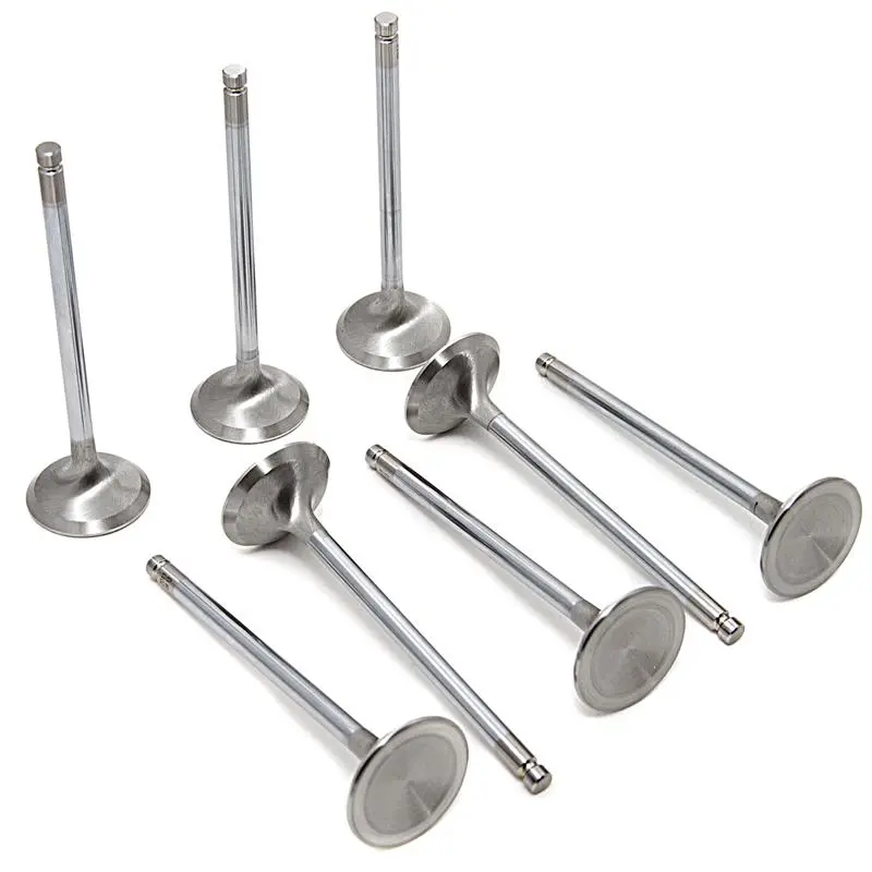 Gsc Power-Division Chrome-Polished Intake Valves For Mitsubishi 4G63T (Evo I–Ix & 1990–1998 Dsm) – 34Mm Standard Size, Set Of 8 1