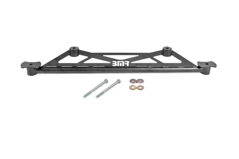 Bmr Black Hammer-Tone Rear Cradle Brace For 2016–2017 Chevrolet Camaro 6Th Gen 1