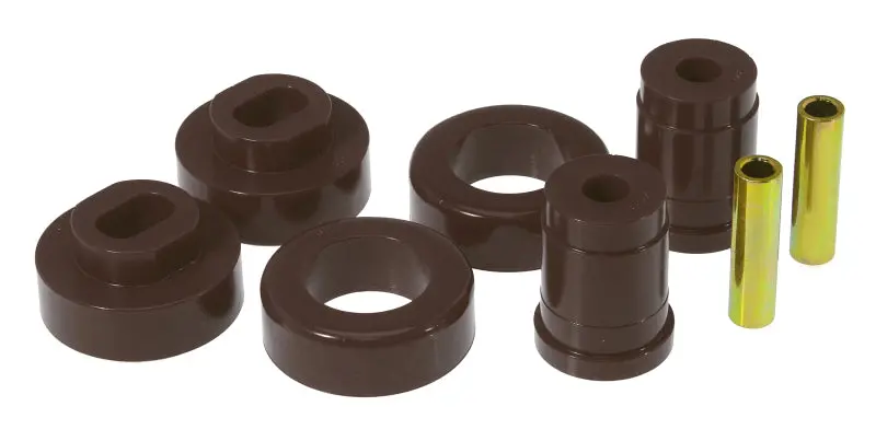 Prothane Engine Cradle Mounts For 1984–1987 Pontiac Fiero – Black Durable Rubber 1