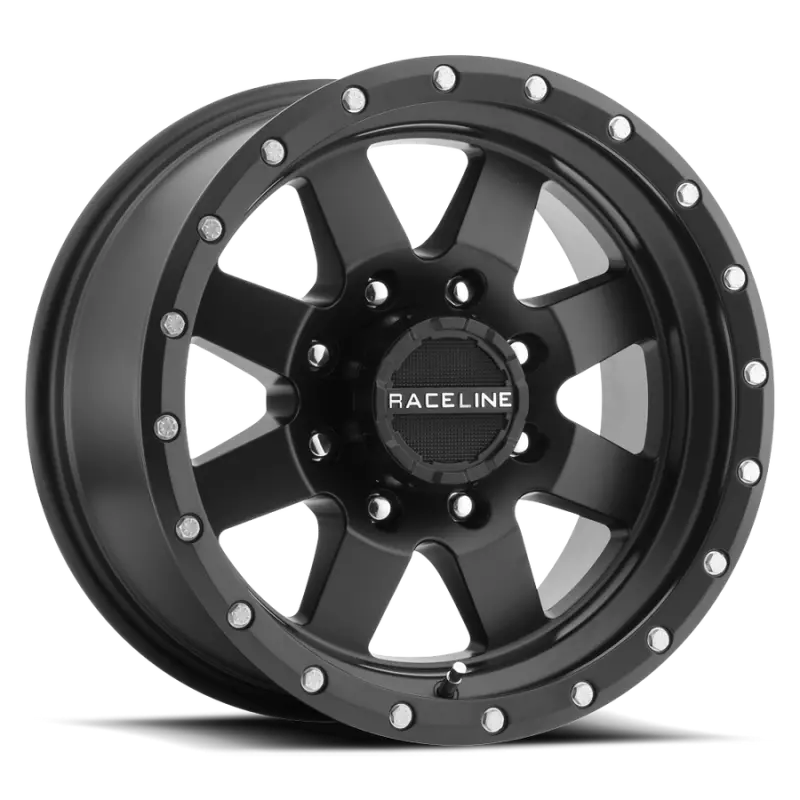 Raceline Defender 18X9 Satin Black Wheel – 6X135 Bolt Pattern, 18Mm Offset, 94Mm Center Bore 1