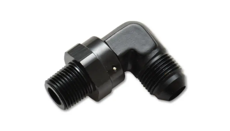Vibrant -6An To 1/4" Npt Male Swivel 90° Adapter Fitting 1