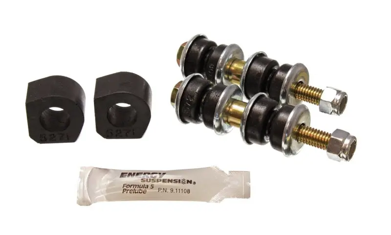 Energy Suspension 16Mm Front Sway Bar Bushings – Black Polyurethane Kit For 1984–1987 Honda Civic & Crx 1