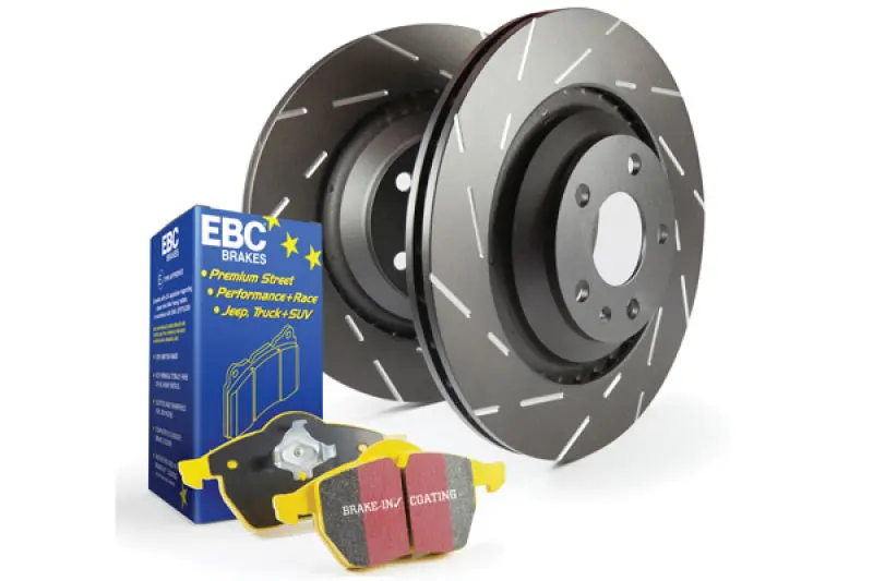 Ebc S9 Performance Brake Kit — Yellowstuff Pads With Usr Slotted Rotors 1