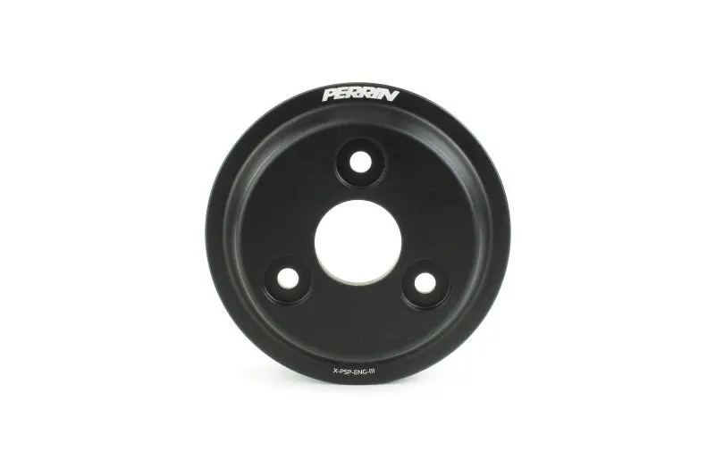 Perrin Lightweight Water Pump Pulley For 2015–2021 Subaru Wrx – Matte Black Finish 1
