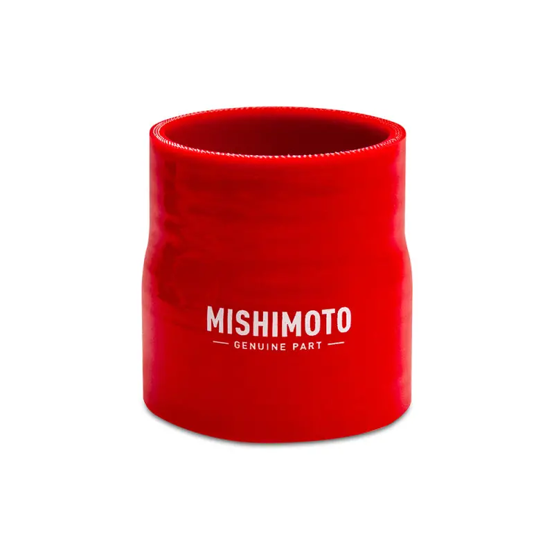Mishimoto 3-Inch To 3.5-Inch Red Silicone Transition Coupler For Performance Intake Systems 1