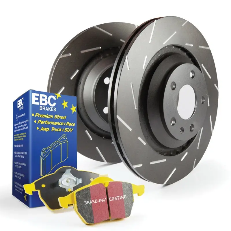 Ebc S9 Performance Brake Kit – Yellowstuff Pads And Usr Drilled & Slotted Rotors 1
