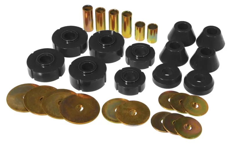 Prothane Body Mount Kit For 1973–1980 Chevy C10 Trucks – Black Heavy-Duty Replacement System 1