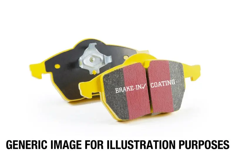 Ebc Yellowstuff Front Brake Pads For 2016–2017 Smart Fortwo 0.9L Turbo 1
