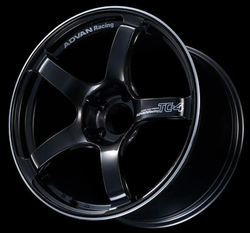 Advan Tc4 17X8.5-Inch Black Gunmetal Wheel With 31Mm Offset And 5X114.3 Bolt Pattern 1