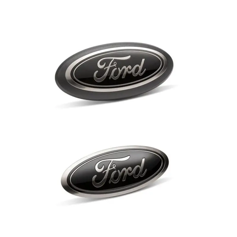 Ford Racing Black Oval Grille Emblem Kit For 2018–2022 F-150 – No Camera Included 1