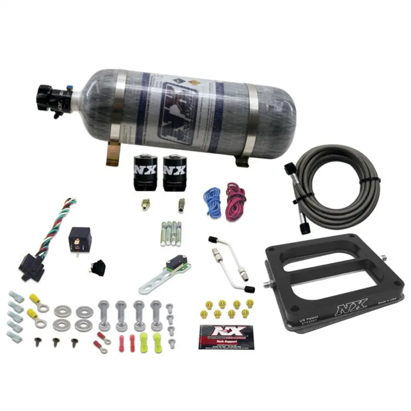 Nitrous Express Dom/Gasoline Nitrous Kit (100-500Hp) W/Composite Bottle 1