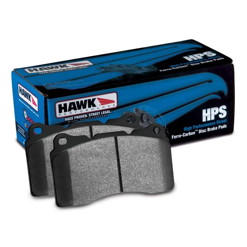 Hawk Hps Front Brake Pads – Compatible With 1988–1991 Honda Civic Wagon, Crx Si & Prelude S 1