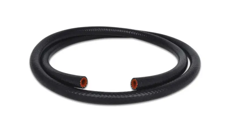 Vibrant 1-1/4" I.D. Silicone Heater Hose – Reinforced, Black, 20-Foot Length 1
