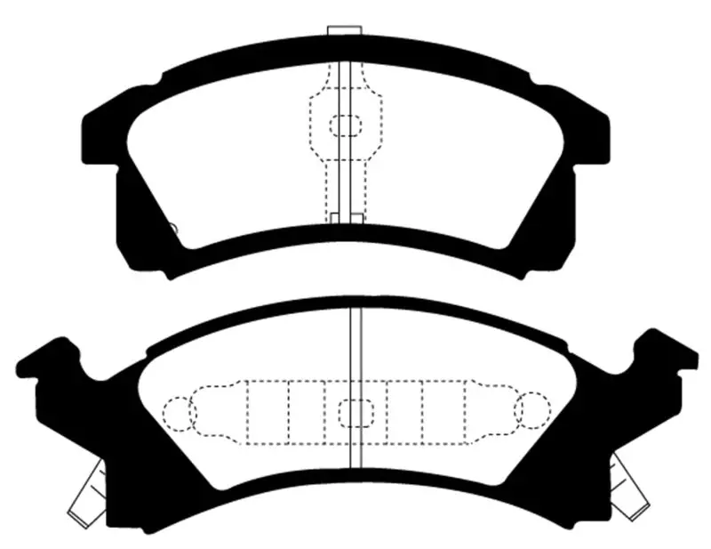 Ebc Ultimax2 Front Brake Pads For 1991–1995 Buick Skylark 2.3L 1