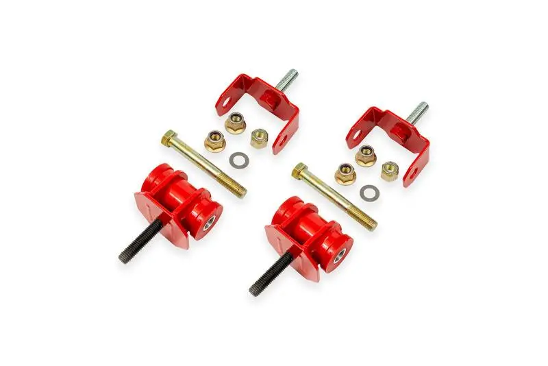 Bmr Polyurethane Motor Mount Kit For 1997–2004 C5 Corvette (Including Z06) – Red Performance Upgrade 1